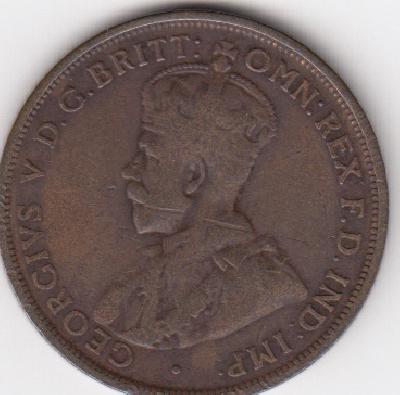 Beschrijving: 1 Penny GEORGIUS V